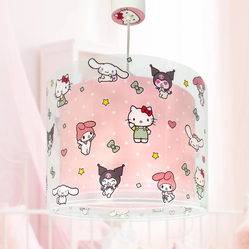Παιδικό Φωτιστικό Οροφής Μονόφωτο Ango Hello Kitty & Friends 41252