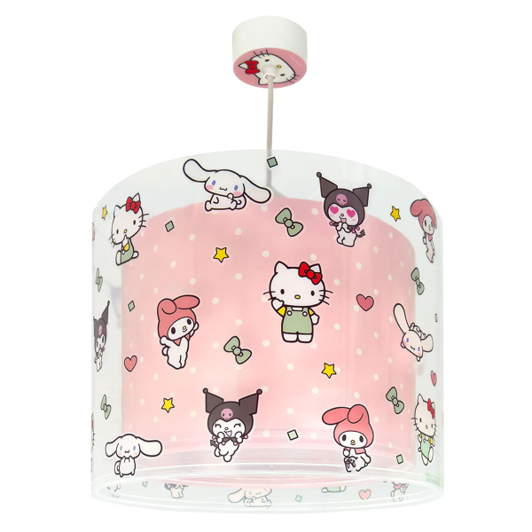 Παιδικό Φωτιστικό Οροφής Μονόφωτο Ango Hello Kitty & Friends 41252