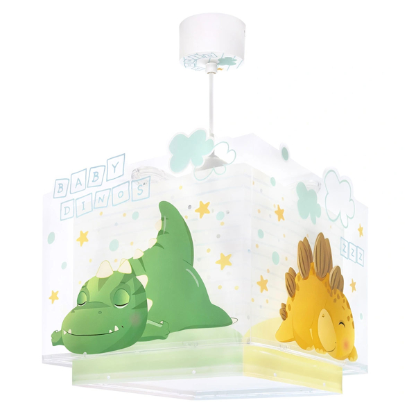 Παιδικό Φωτιστικό Οροφής Μονόφωτο Ango Baby Dinos 63452