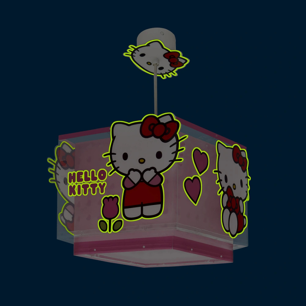 Παιδικό Φωτιστικό Οροφής Μονόφωτο Ango Hello Kitty 73262