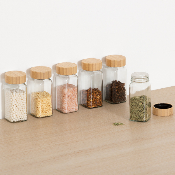 Βαζάκια Μπαχαρικών (Σετ 6τμχ) F-V Spice Jars 209279