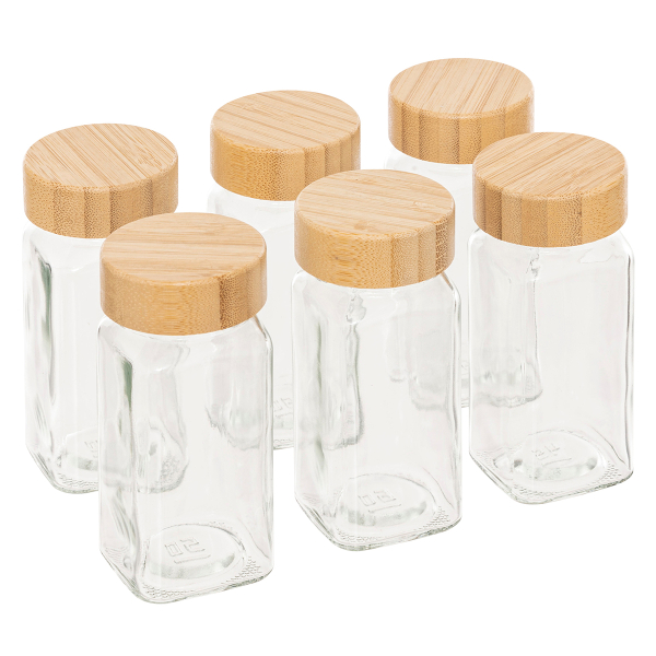 Βαζάκια Μπαχαρικών (Σετ 6τμχ) F-V Spice Jars 209279
