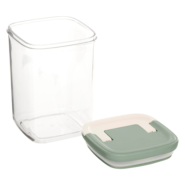 Δοχείο Αποθήκευσης 1.1lt Με Αεροστεγές Κλείσιμο F-V Square 213407