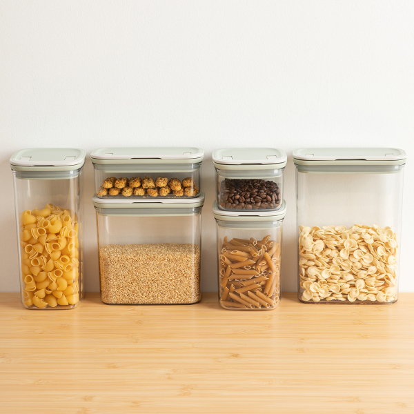 Δοχείο Αποθήκευσης 1.3lt Με Αεροστεγές Κλείσιμο F-V Square 213410