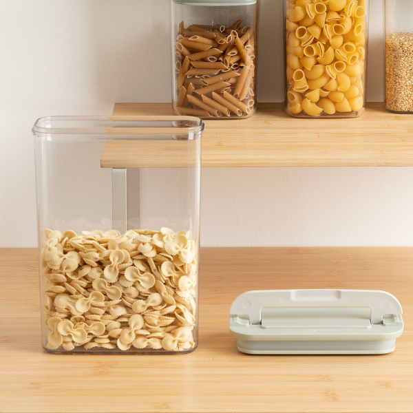 Δοχείο Αποθήκευσης 2lt Με Αεροστεγές Κλείσιμο F-V Square 213411