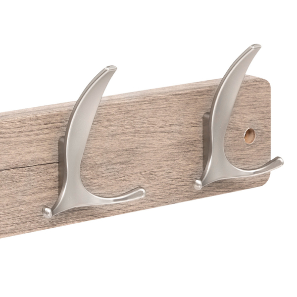 Κρεμάστρα Τοίχου 4 Θέσεων (45x6.5x10) F-V Aly Grey 209389A