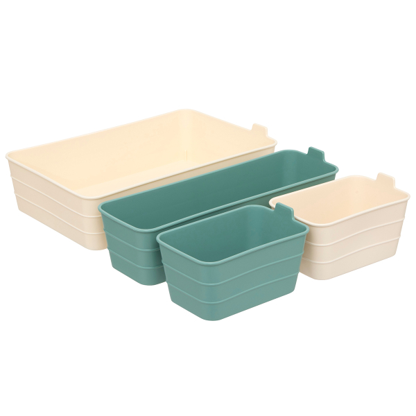 Θήκες Οργάνωσης (Σετ 4τμχ) F-V Boxy 212759