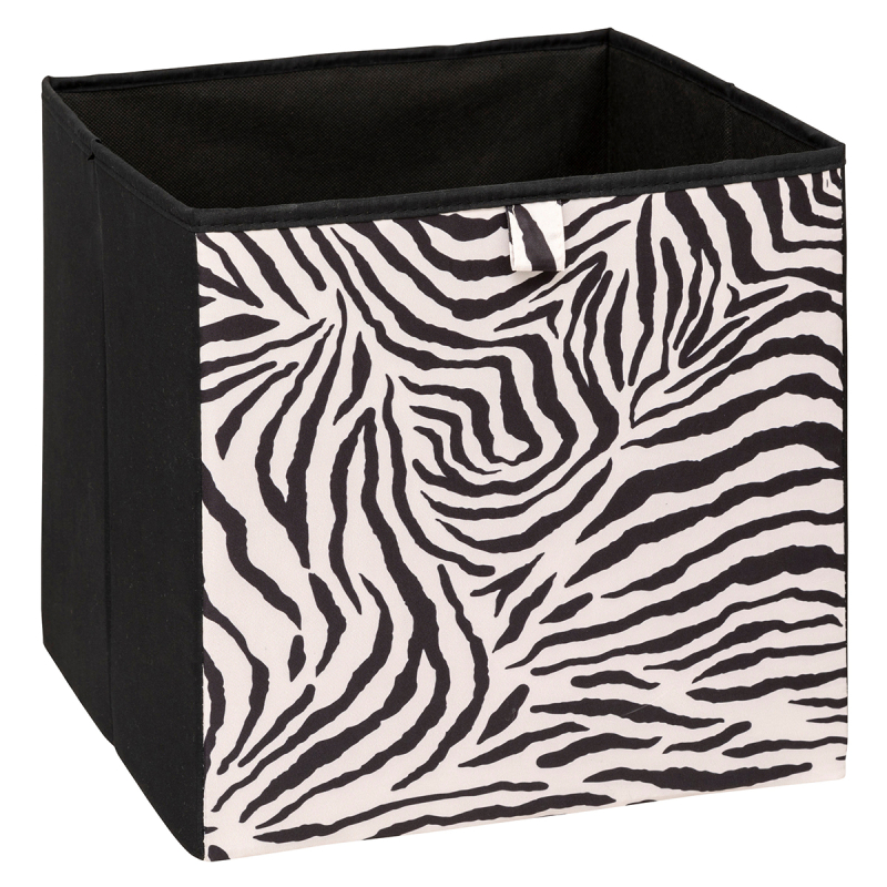 Κουτί Αποθήκευσης (31x31x31) F-V Printed Zebra 212701B