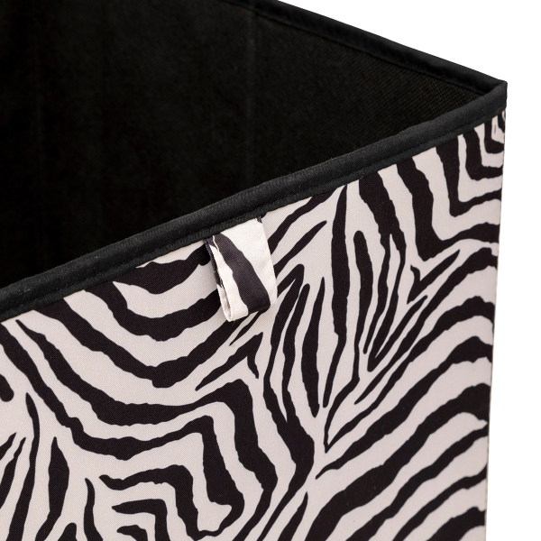 Κουτί Αποθήκευσης (31x31x31) F-V Printed Zebra 212701B