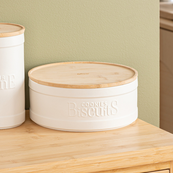 Μπισκοτιέρα (Φ22.3x9.8) F-V Natureo White 194231A