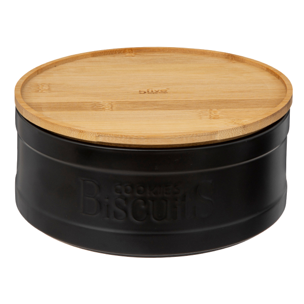 Μπισκοτιέρα (Φ22.3x9.8) F-V Natureo Black 194231B