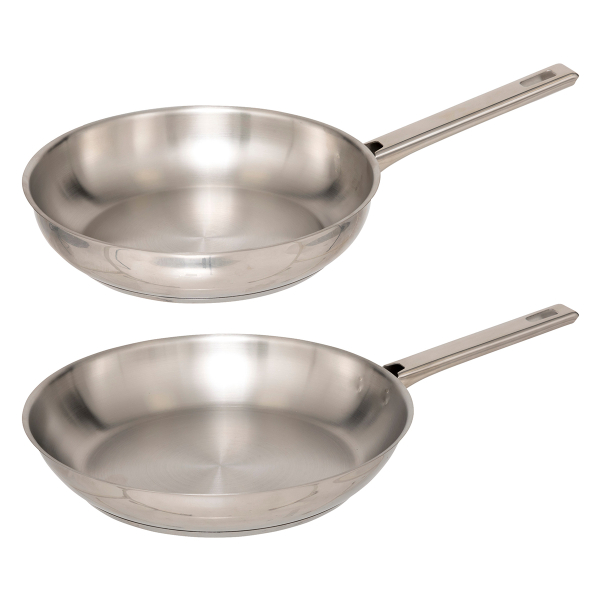 Ανοξείδωτα Τηγάνια (Σετ 2τμχ) F-V Frying 204614