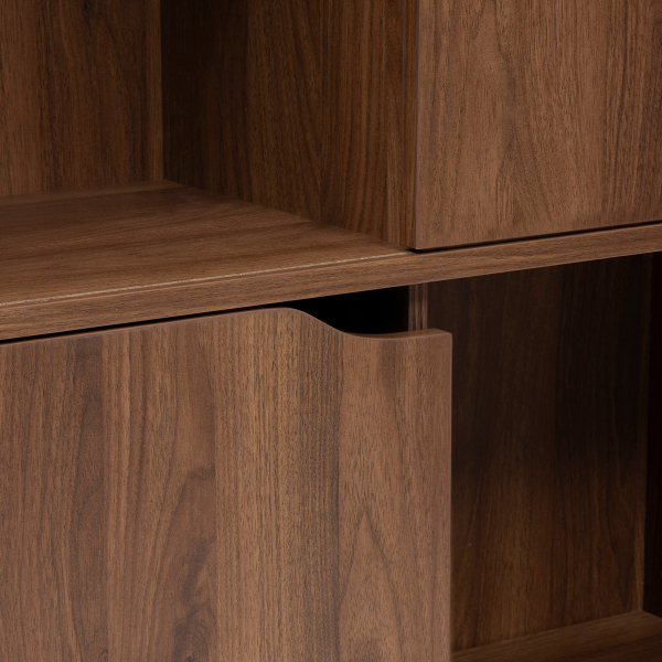 Βιβλιοθήκη Δαπέδου 4 Θέσεων Με Ντουλάπια (80x30x159.5) F-V Slidy 193608