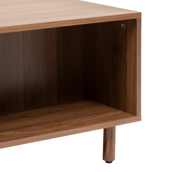 Τραπέζι Σαλονιού Με 2 Ντουλάπια + 2 Ράφια (108x60x42) F-V Slidy 193609