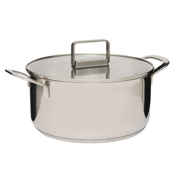 Κατσαρόλες Ανοξείδωτες (Σετ 2τμχ) F-V Pot 204652