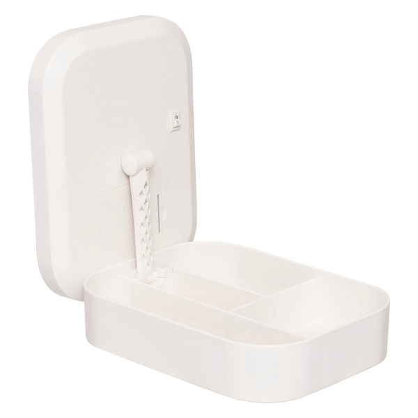 Επιτραπέζιος Καθρέφτης Με Led & Θήκες Οργάνωσης (19.8x15x6) F-V Illuminated 204934