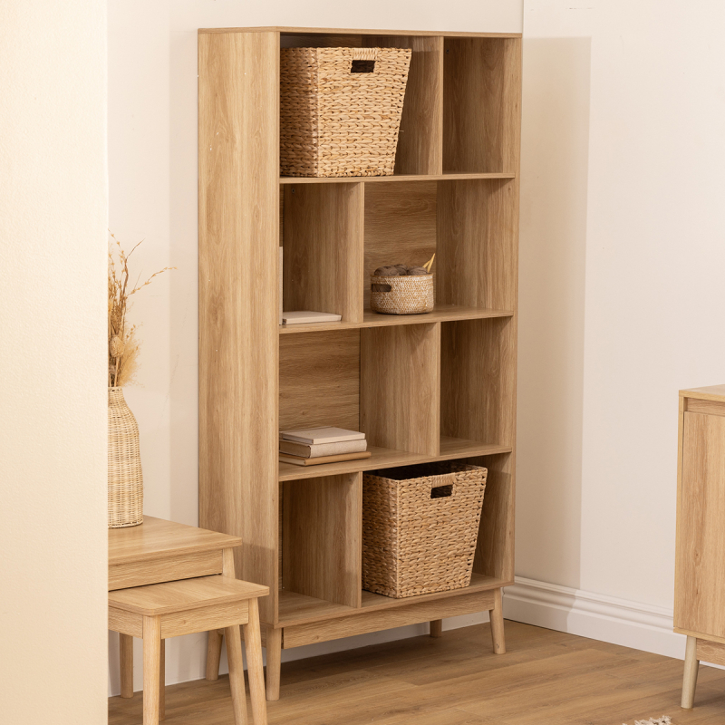 Βιβλιοθήκη Δαπέδου 8 Θέσεων (80x30x160) F-V Abana 193656