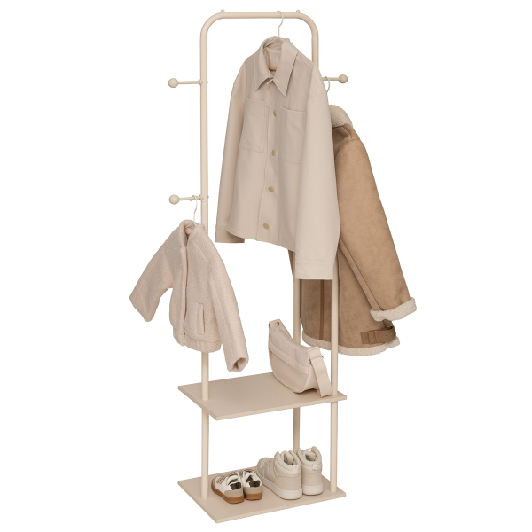 Καλόγερος Ρούχων Με Ράφια (45x31x164) F-V Liny 209346