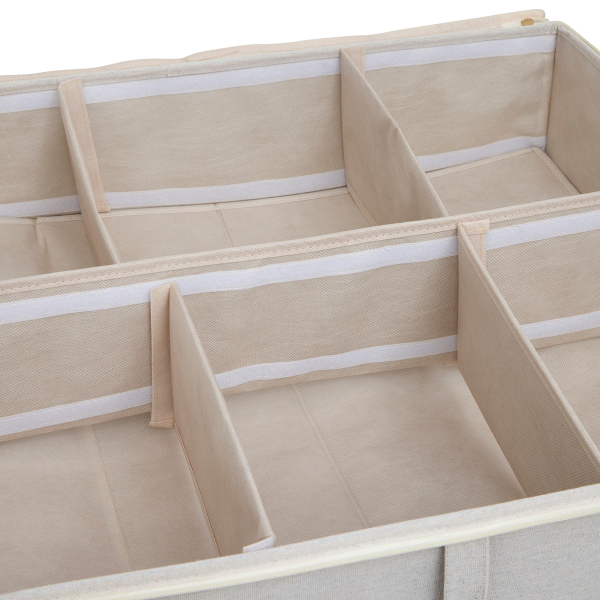 Θήκη Αποθήκευσης Ρούχων Τροχήλατη (66x60x22.2) F-V Dressy 209359