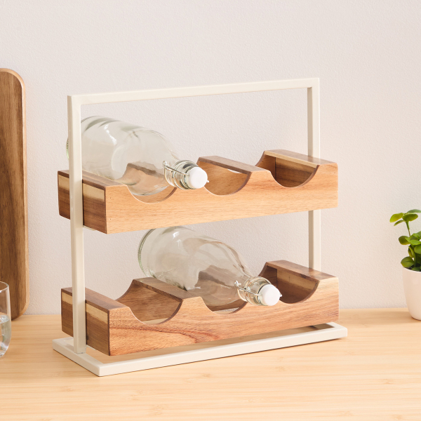 Μπουκαλοθήκη 6 Θέσεων (36x15x35) F-V Rack 190137