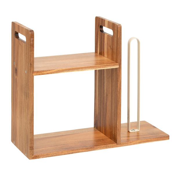 Ραφιέρα Οργάνωσης Κουζίνας Με Βάση Για Χαρτί (41x14.5x33) F-V Shelf 190138