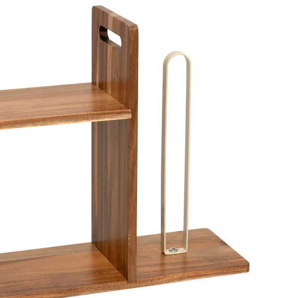 Ραφιέρα Οργάνωσης Κουζίνας Με Βάση Για Χαρτί (41x14.5x33) F-V Shelf 190138