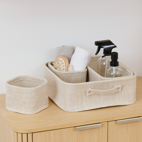 Καλάθια Αποθήκευσης (Σετ 4τμχ) F-V Baskets 206998