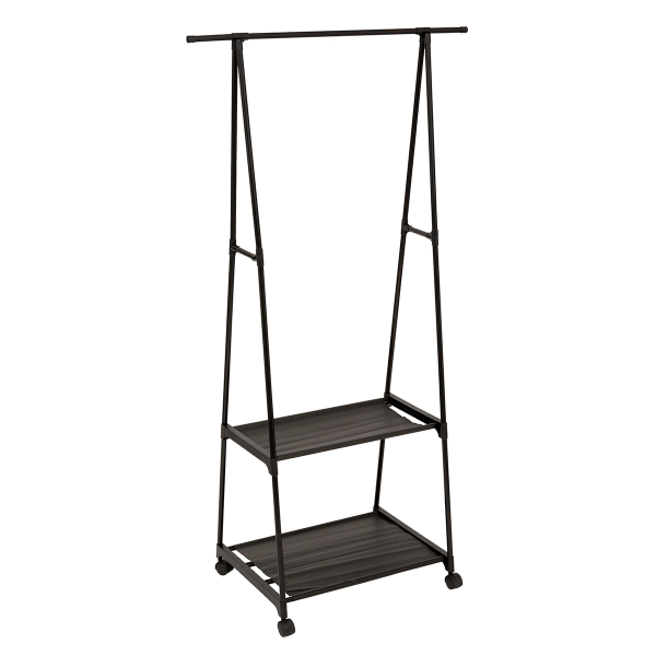 Κρεμάστρα Δαπέδου Με Ράφια Τροχήλατη (82.5x43.5x156) F-V Intissa 209376