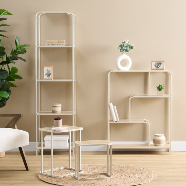 Ραφιέρα Δαπέδου 4 Θέσεων (45x30x169.5) F-V Curvy 193685