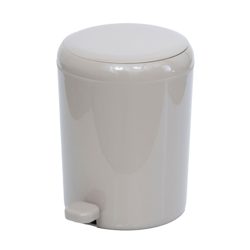 Κάδος Απορριμμάτων (Φ23x28) Rainbow Space 5lt Γκρι