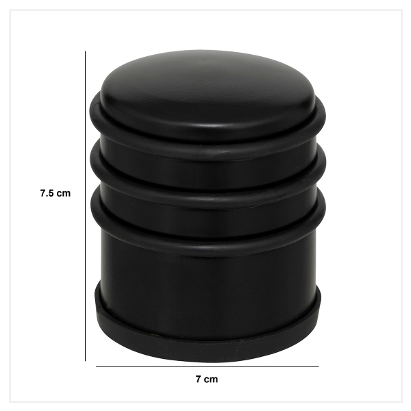 Στοπ Πόρτας (Φ7x7.5) F-V Doorstop 130015 Black