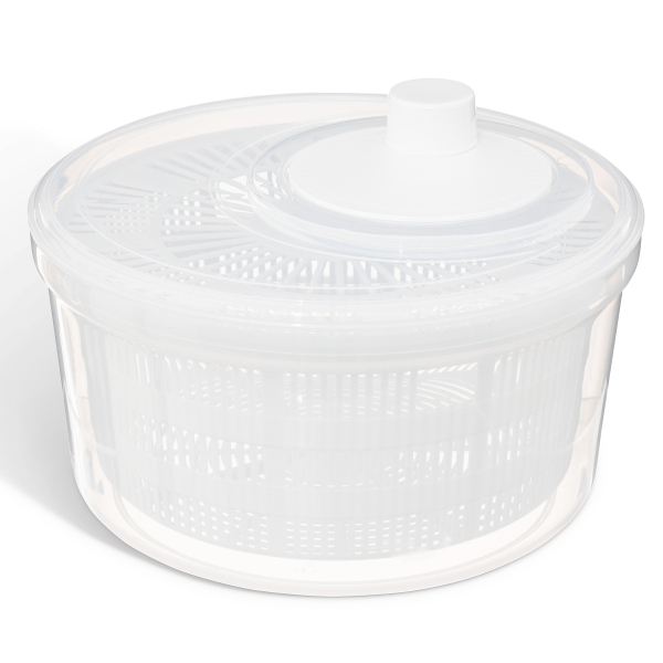 Στραγγιστήρι - Σουρωτήρι Λαχανικών (Φ25x16) F-V Salad Spinner 189916 White