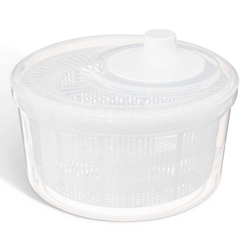 Στραγγιστήρι - Σουρωτήρι Λαχανικών (Φ25x16) F-V Salad Spinner 189916 White