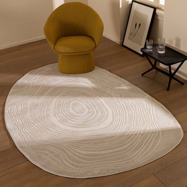 Χαλί (200x290) Royal Carpet Organic Shape 249 Cream