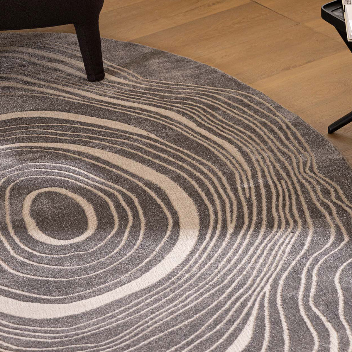 Χαλί (133X190) Royal Carpet Organic Shape 249 Grey Home Χαλιά Σαλονιού Spitishop