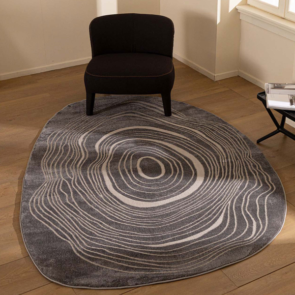 Χαλί (160x230) Royal Carpet Organic Shape 249 Grey