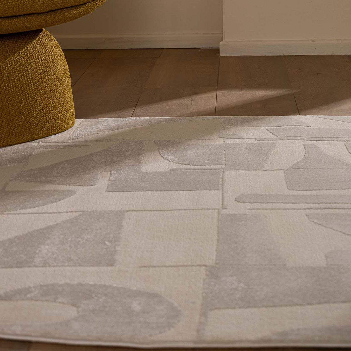 Χαλί (200X290) Royal Carpet Organic Shape 620A Cream Home Χαλιά Σαλονιού Spitishop