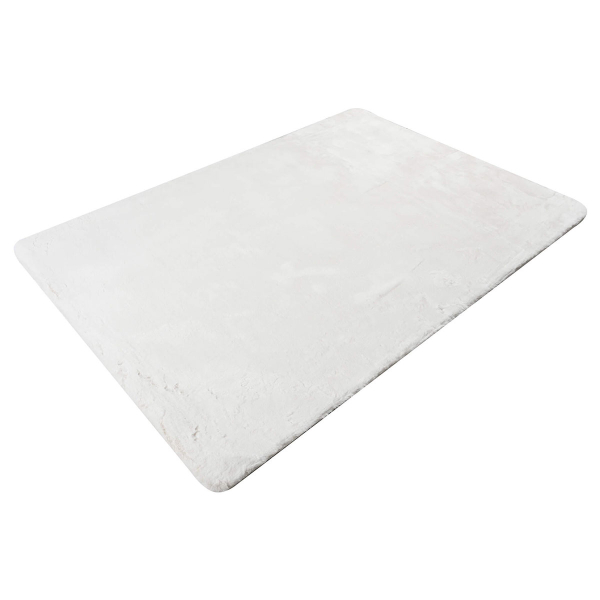 Χαλί Γούνινο (165x230) Polcarpet Rabbit Fur Foam White