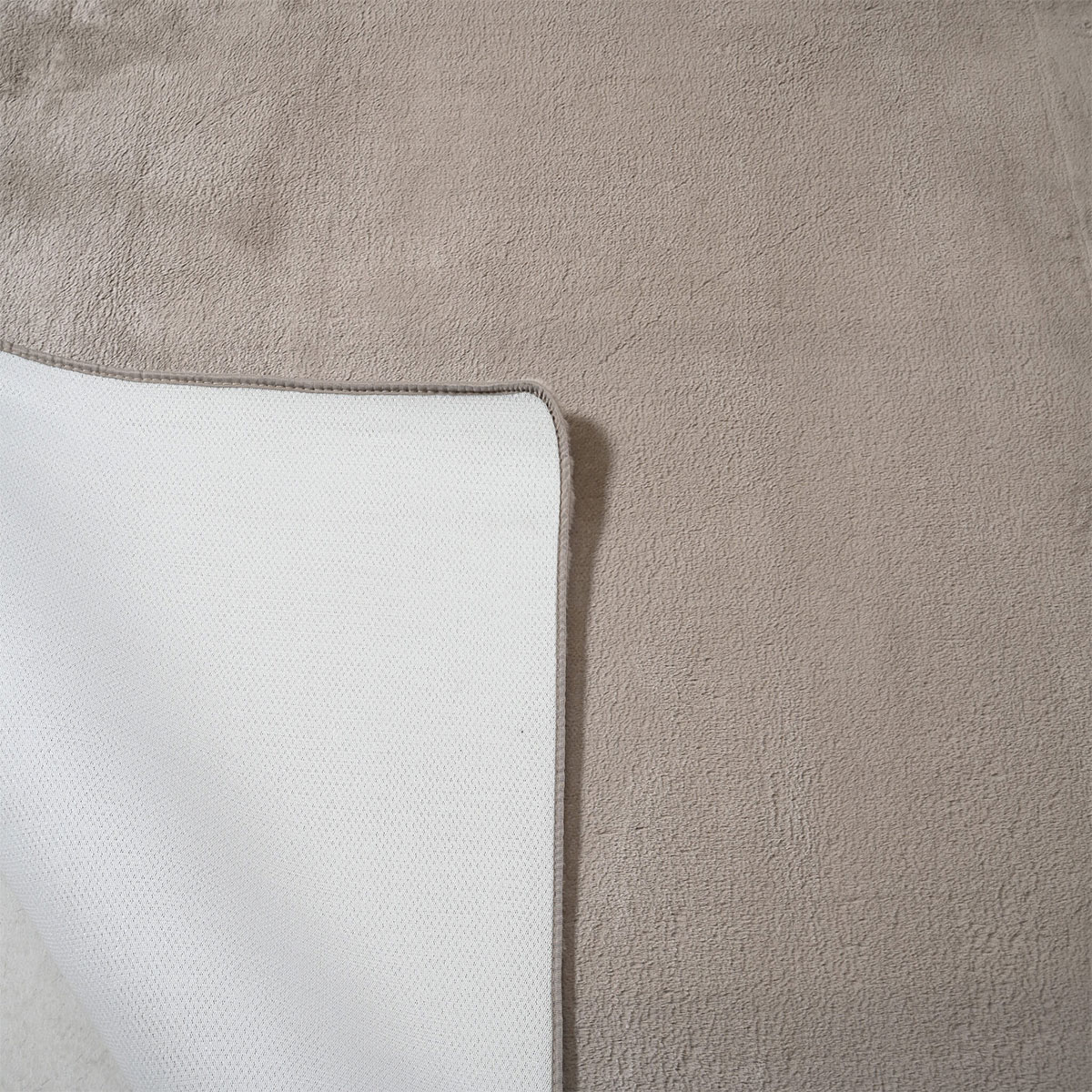 Χαλί Γούνινο (190X275) Polcarpet Rabbit Fur Foam Beige Home Χαλιά Σαλονιού Spitishop