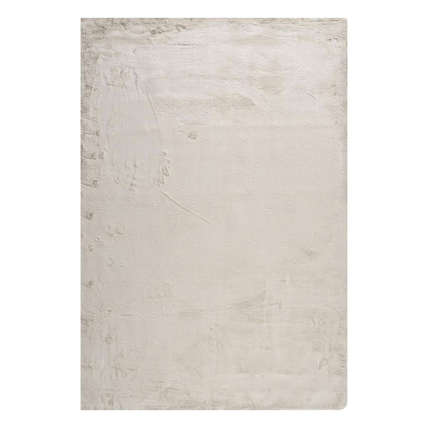 Γούνινα Χαλιά Κρεβατοκάμαρας (Σετ 3τμχ) Polcarpet Rabbit Fur Foam Ivory