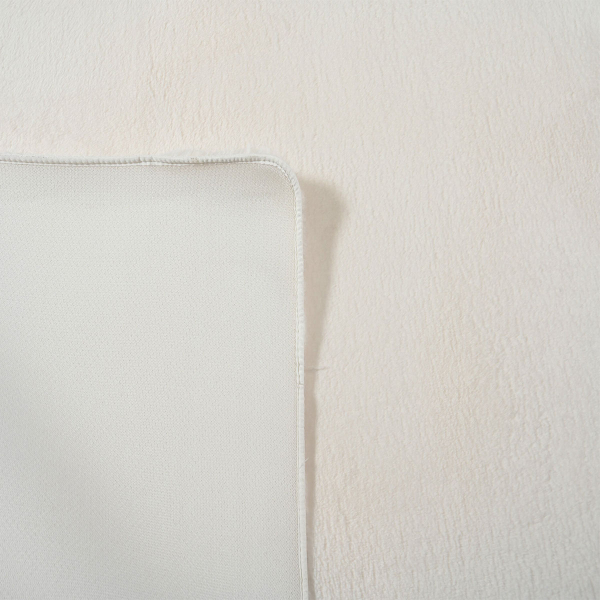 Χαλί Γούνινο (190x275) Polcarpet Rabbit Fur Foam White