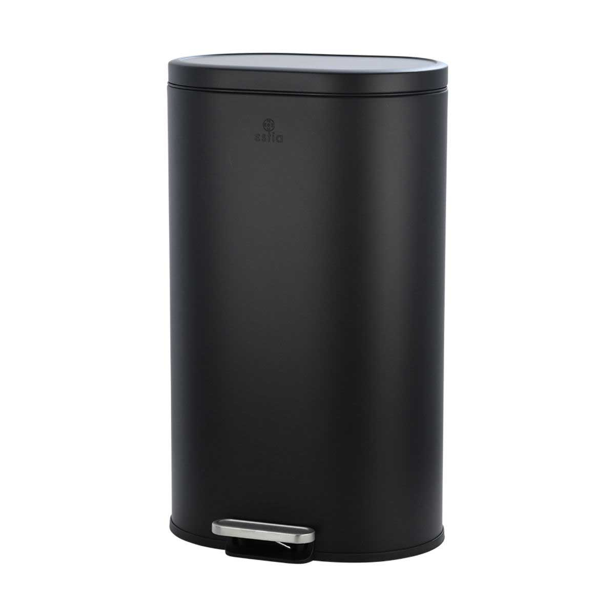 Κάδος Απορριμμάτων (36.5x31.2x60.8) Estia 30lt Ovoid Μαύρο 02-21474 φωτογραφία