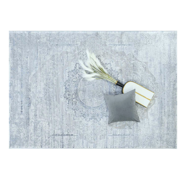 Χαλί Διαδρόμου (80x150) Ezzo Firenze D076AY9 Grey