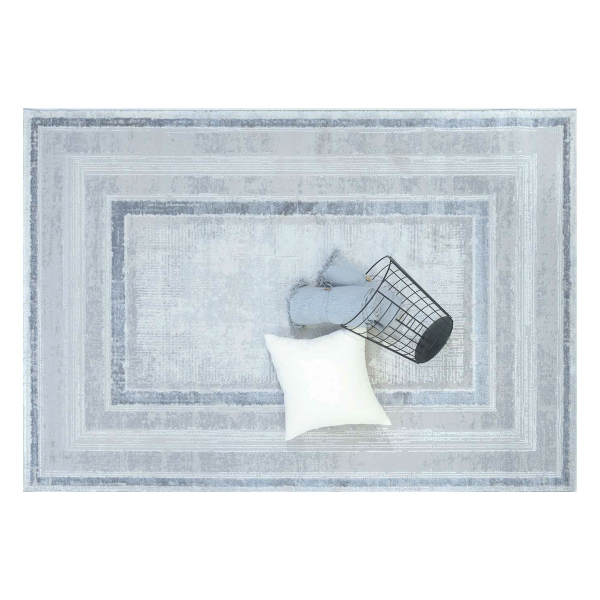 Χαλί Διαδρόμου (80x150) Ezzo Firenze D077BY9 Grey