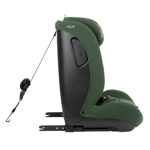 Κάθισμα Αυτοκινήτου ISOfix (76-150εκ. Ύψος) Kikka Boo i-Flit i-Size Army Green
