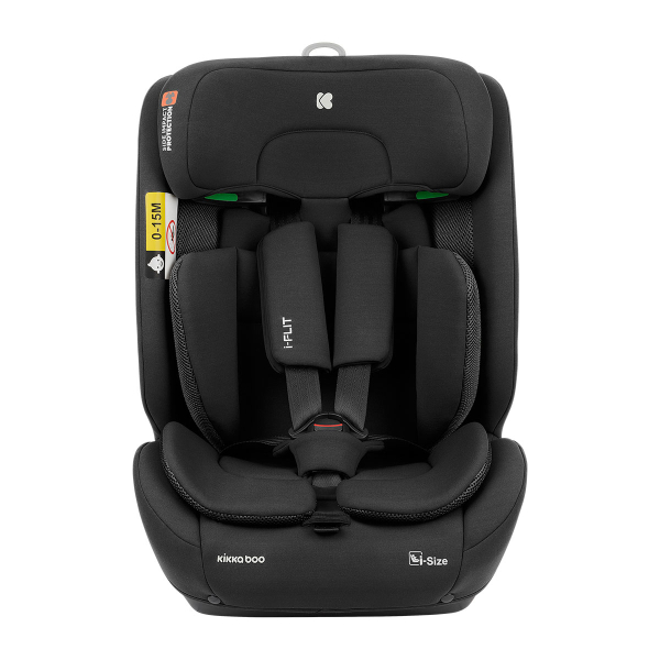 Κάθισμα Αυτοκινήτου ISOfix (76-150εκ. Ύψος) Kikka Boo i-Flit i-Size Black