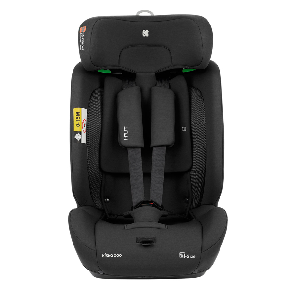 Κάθισμα Αυτοκινήτου ISOfix (76-150εκ. Ύψος) Kikka Boo i-Flit i-Size Black