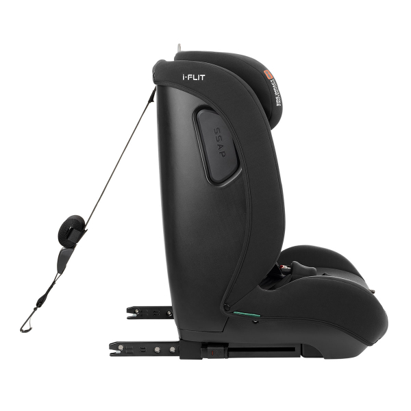 Κάθισμα Αυτοκινήτου ISOfix (76-150εκ. Ύψος) Kikka Boo i-Flit i-Size Black