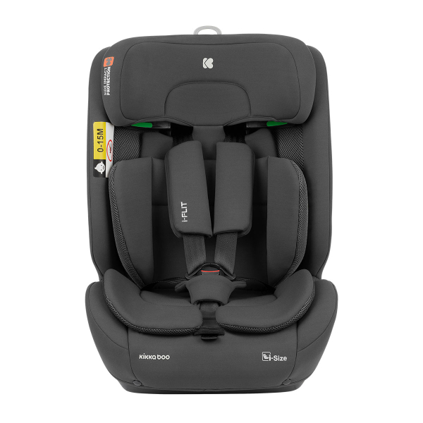 Κάθισμα Αυτοκινήτου ISOfix (76-150εκ. Ύψος) Kikka Boo i-Flit i-Size Dark Grey
