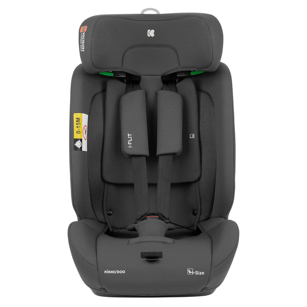 Κάθισμα Αυτοκινήτου ISOfix (76-150εκ. Ύψος) Kikka Boo i-Flit i-Size Dark Grey